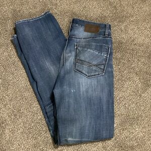 BKE Men's Bootcut Blue Jeans